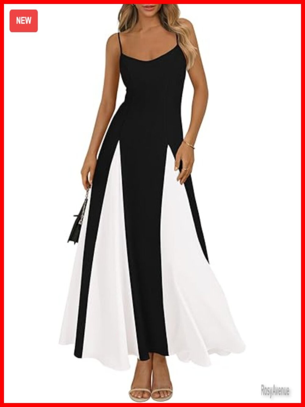 flowy maxi dress wedding guest Dresses | Spaghetti Strap Backless Sleeveless beach wedding guest dresses